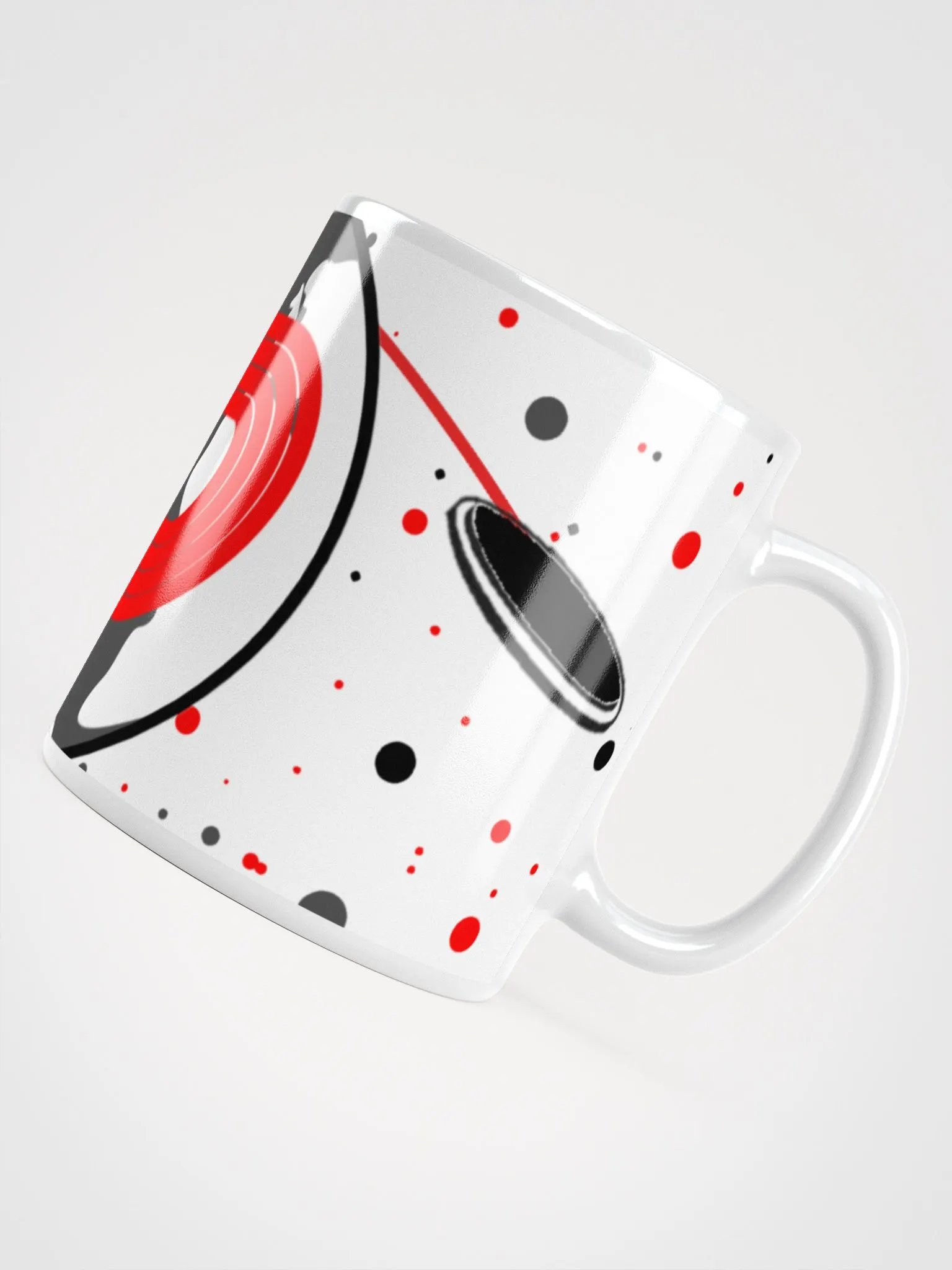 JustDisc Logo 1 - White Glossy Mug (11oz, 15oz) product image (5)
