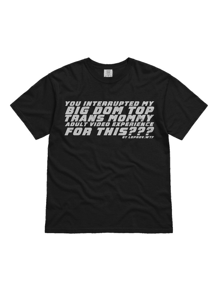 'You Interrupted Me?' - Tee product image (1)