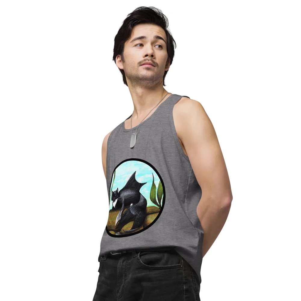 Mermeow Tuxedo Tank M product image (64)