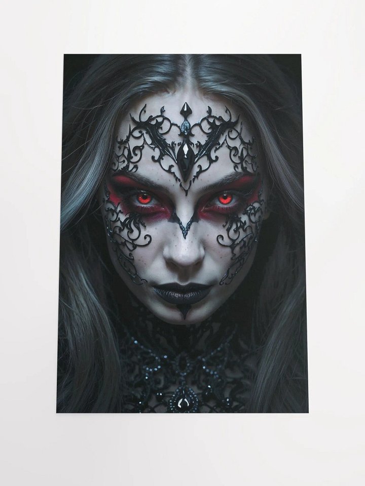 Gothic Filigree Red Eyes Poster product image (2)
