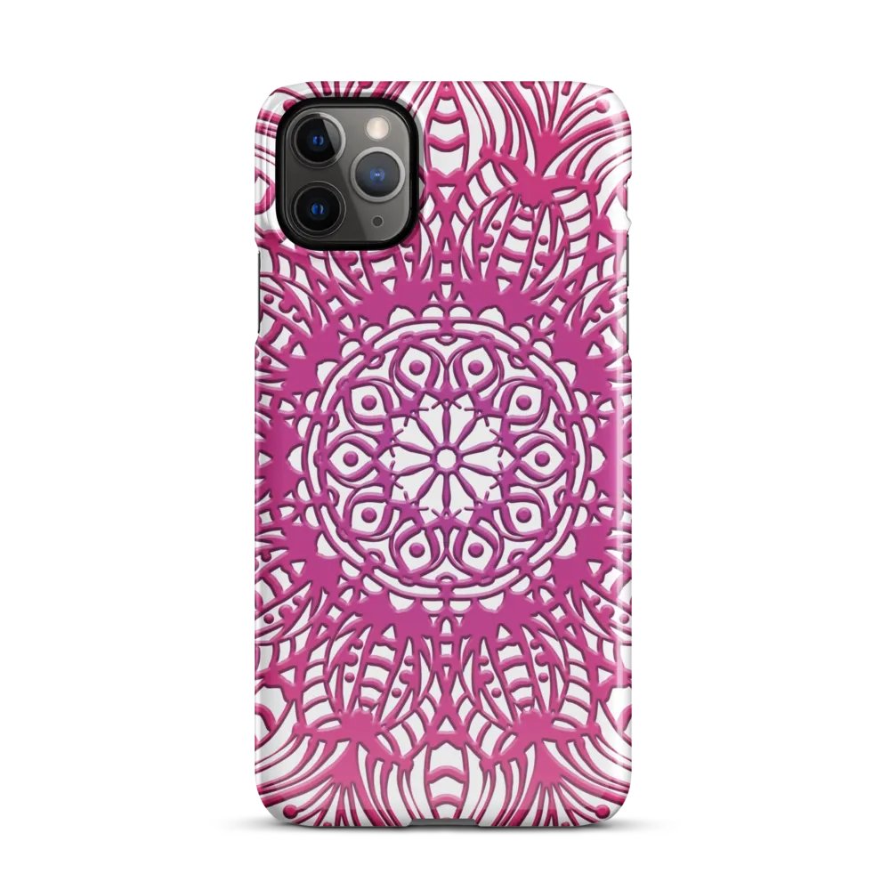 Pink romantic mandala phone case product image (4)