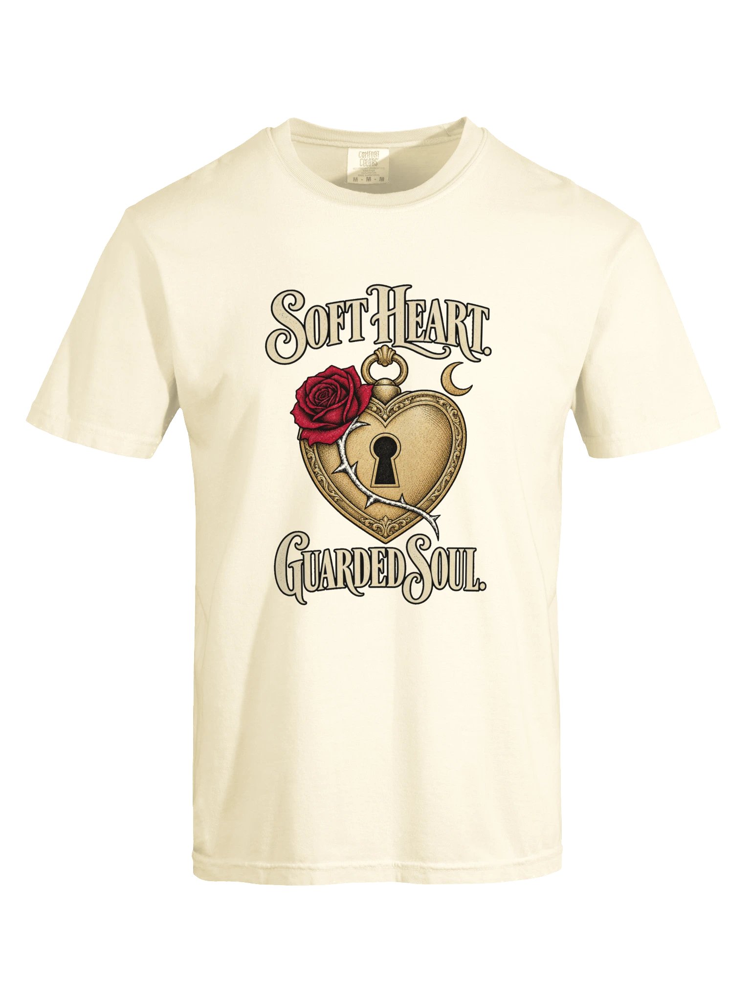 Soft Heart. Guarded Soul. - Premium Garment-Dyed Tee product image (33)