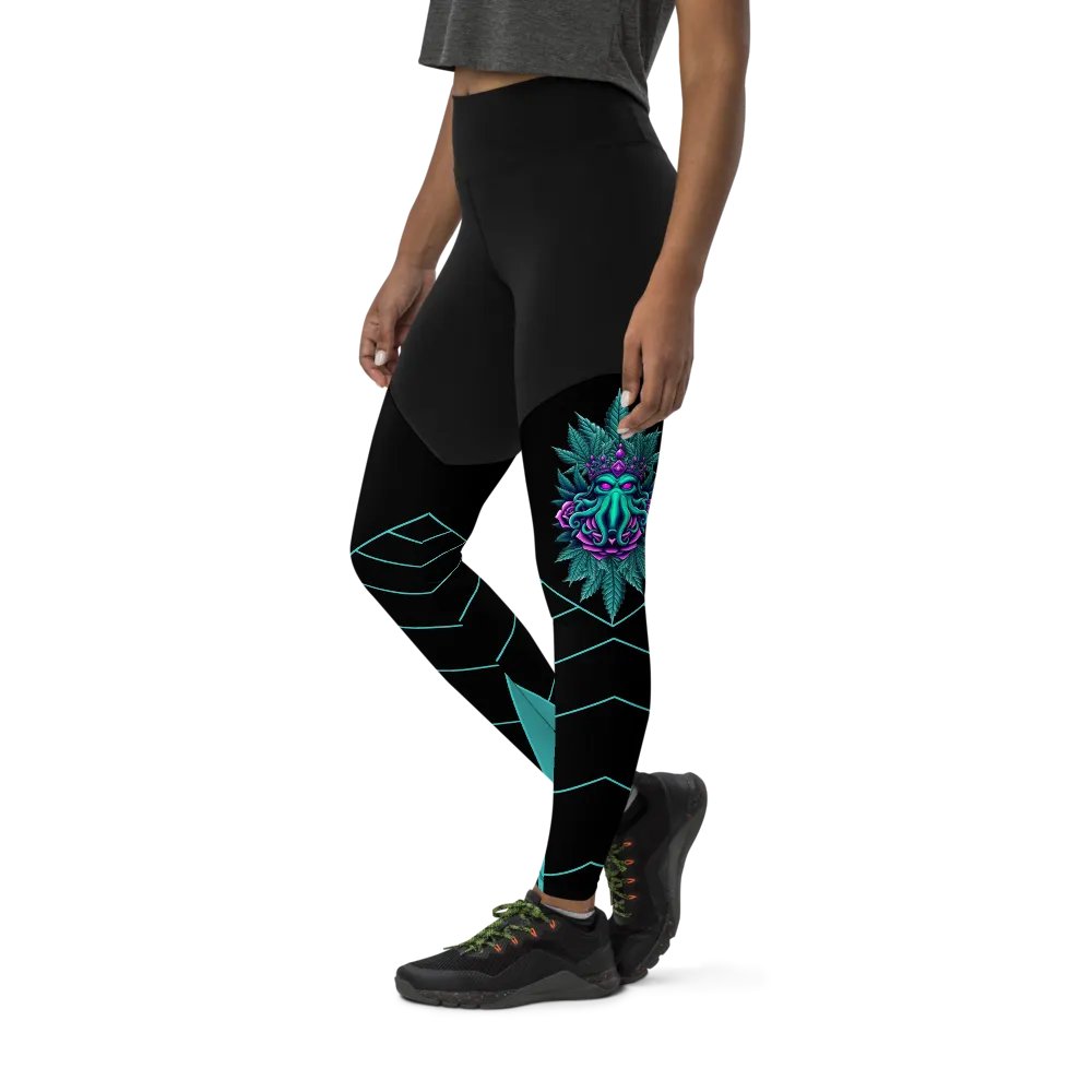 Cthulhu Royalty Athletic Leggings product image (11)
