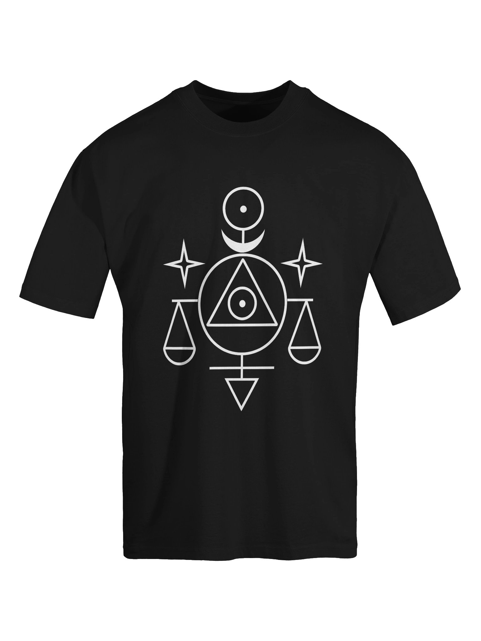 Mystic Geometry Oversized Tee product image (6)