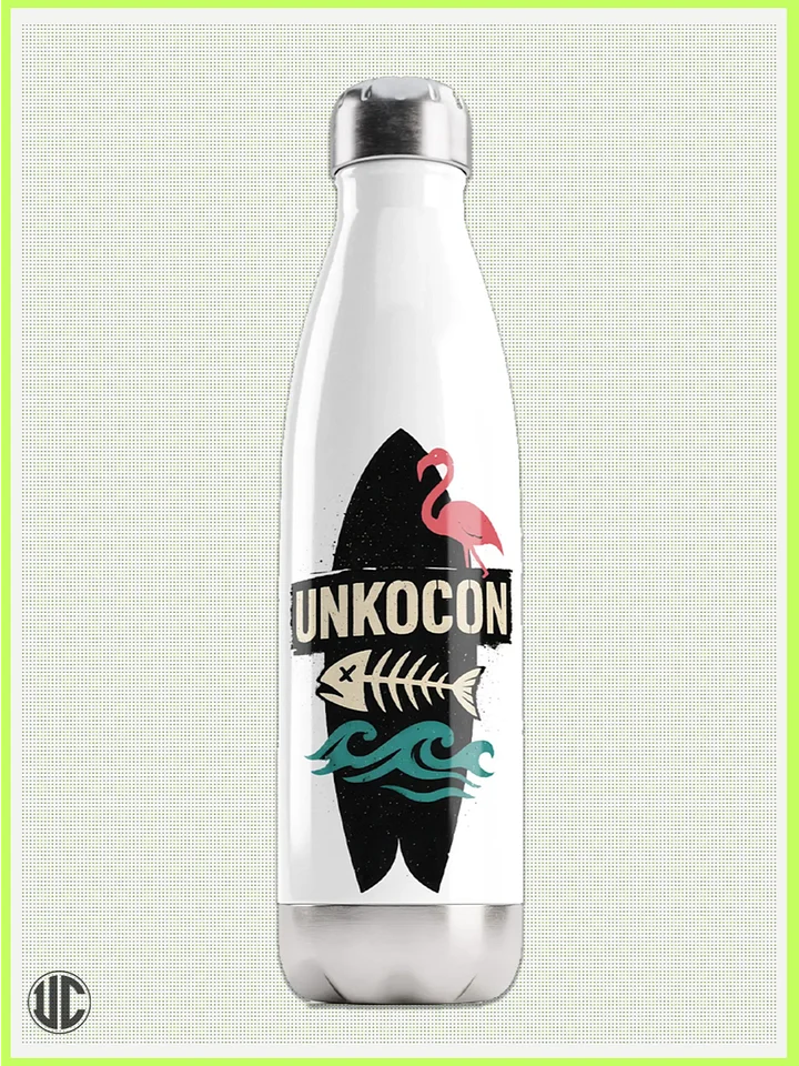 UnkoCon Stainless Steel Water Bottle – Beachside Oddities (17 oz) product image (1)