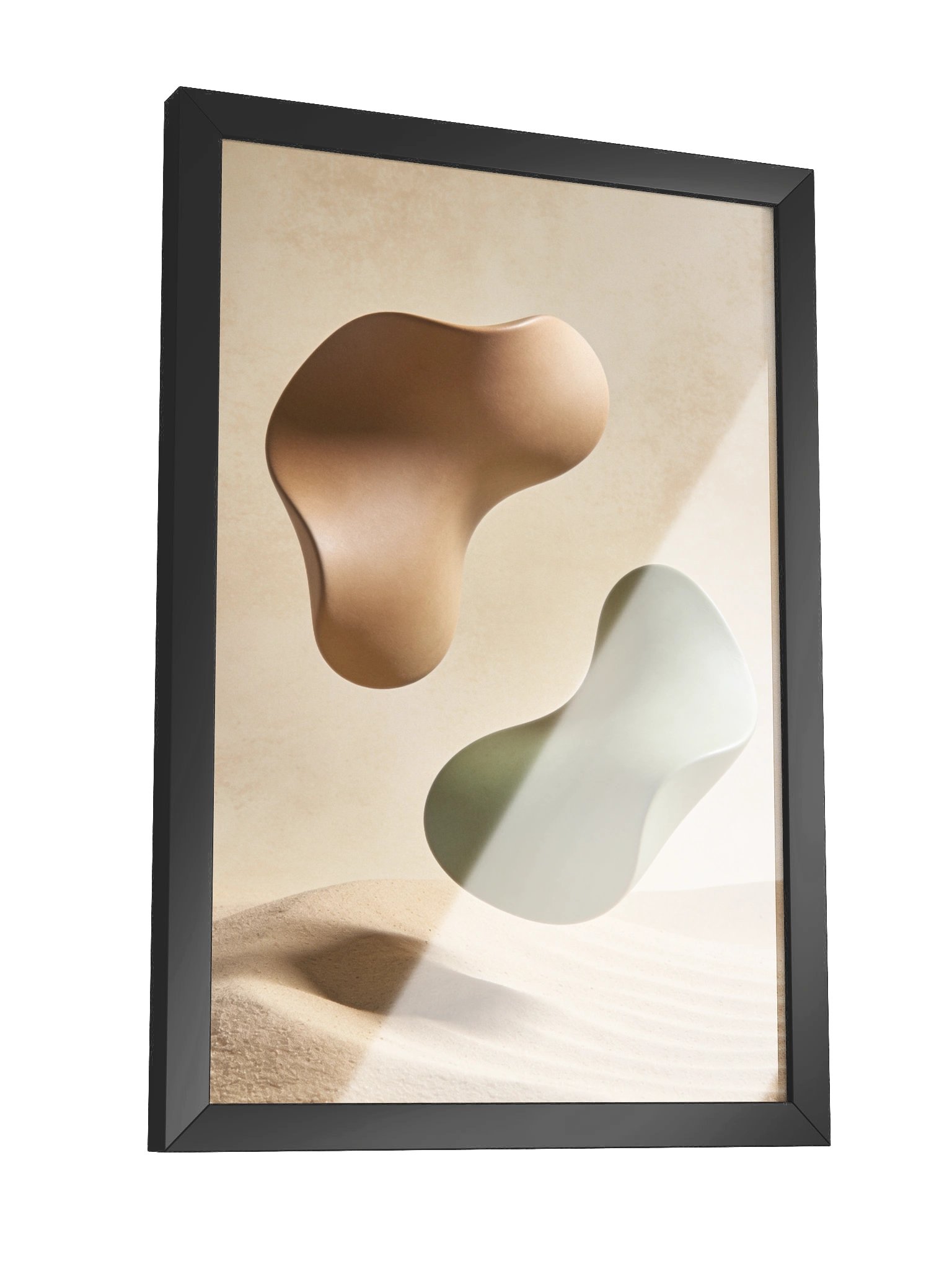 Desert Harmony: Abstract Earth Tones Wall Art- 30×46 cm product image (9)