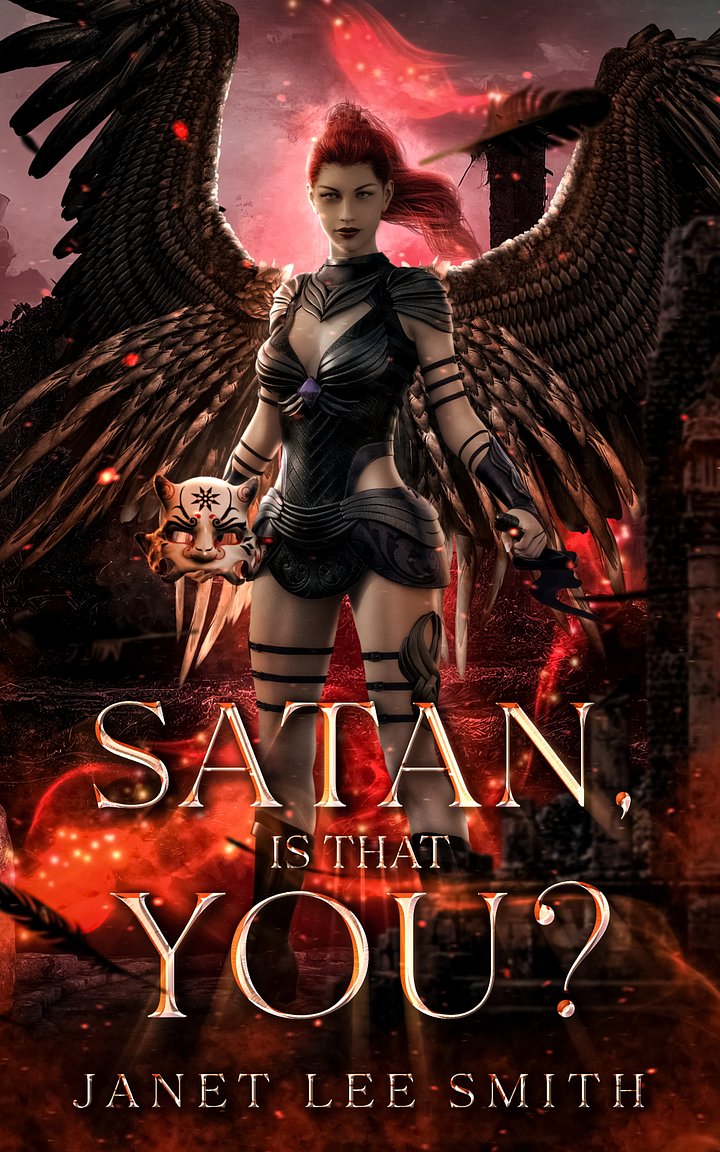 Satan, is That You? — Signed - My Twist on the Story of Heaven, Hell, Demons, & Angels by Janet Lee Smith product image (1)