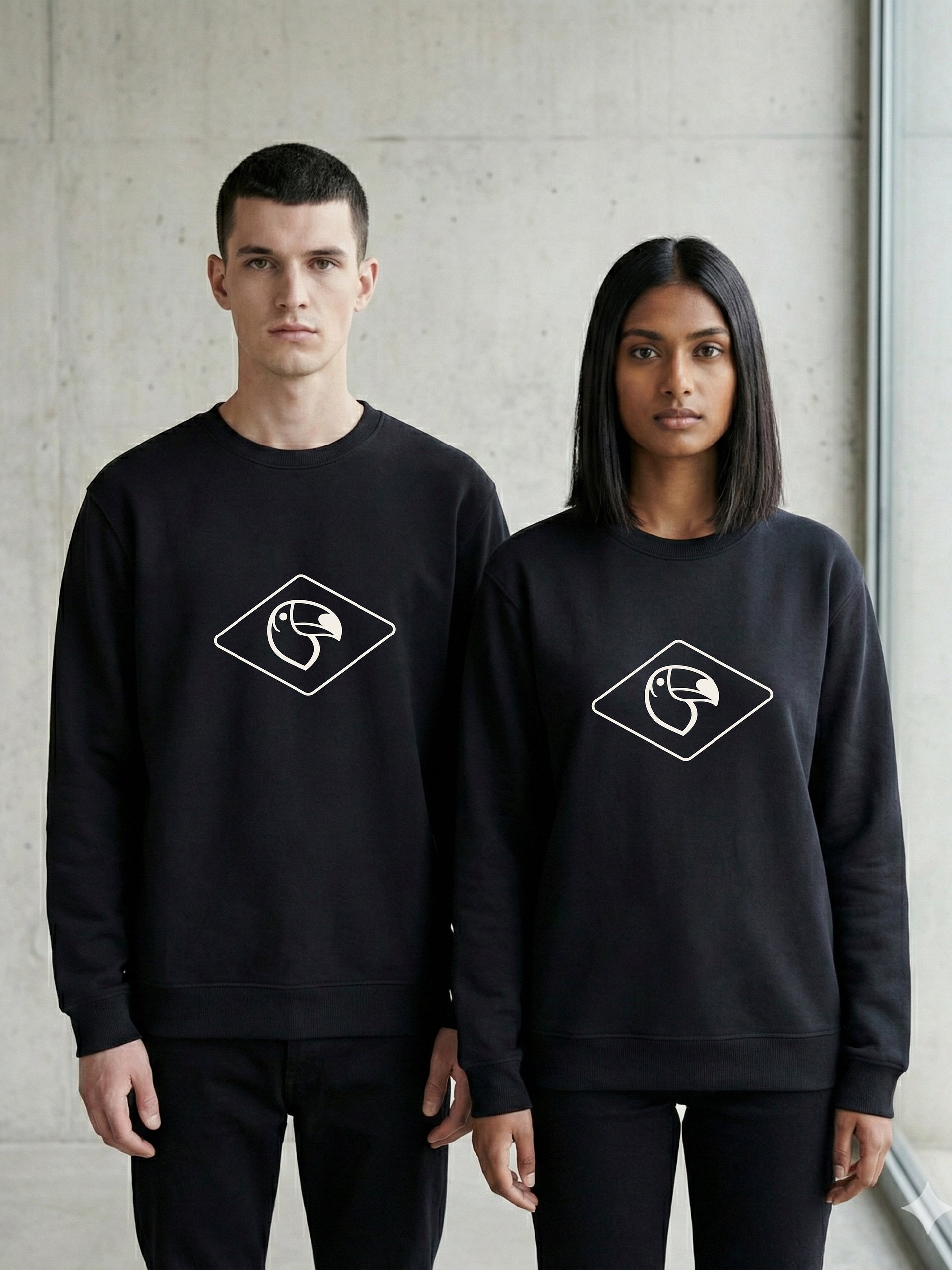 Toucan Icon Sweatshirt — Coastal Minimal product image (3)