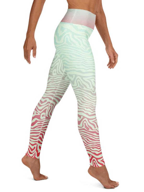 Mint Zebra-yoga leggings product image (6)