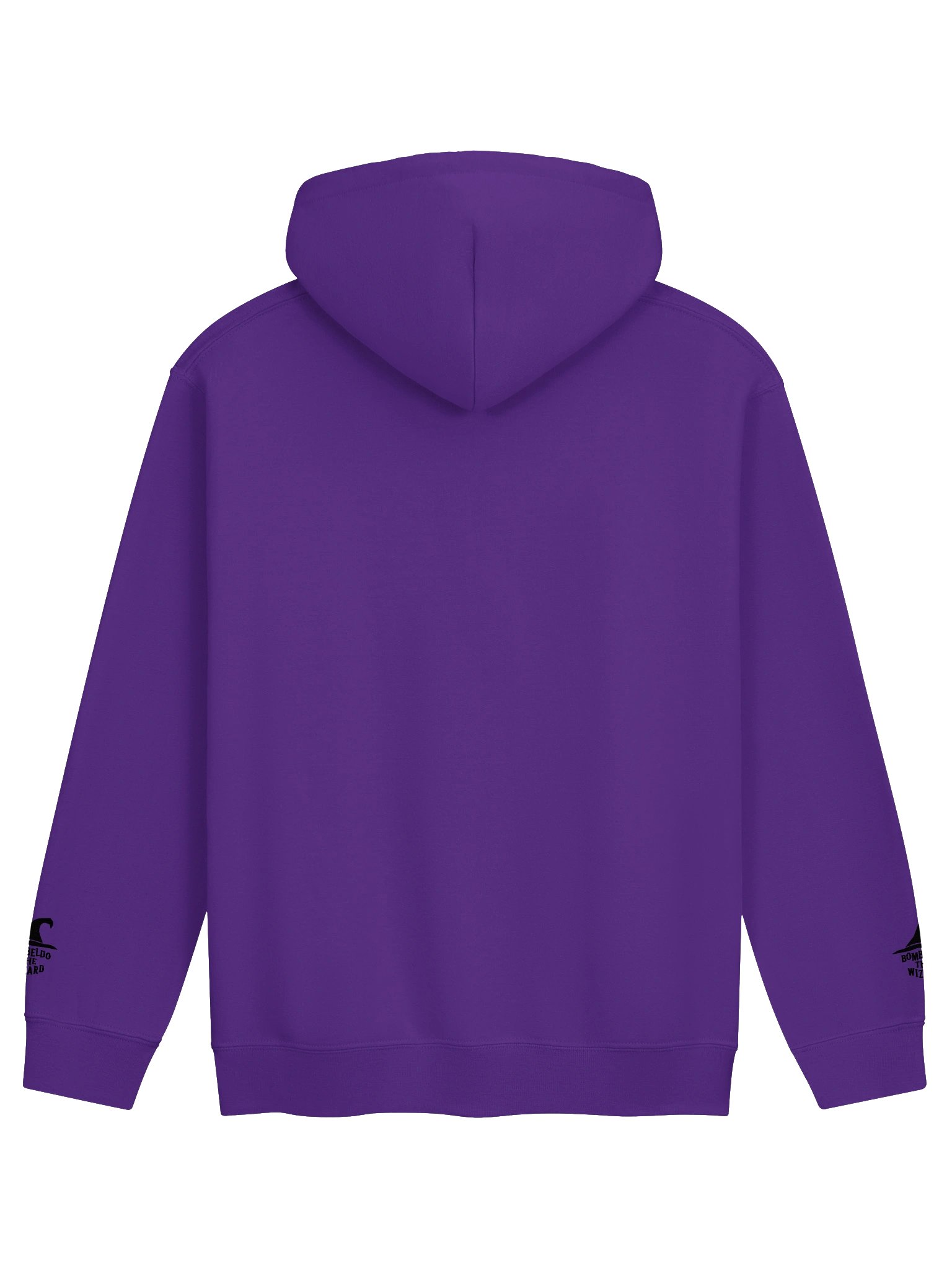 Hoodie - Wizard Logo Black Badges product image (2)