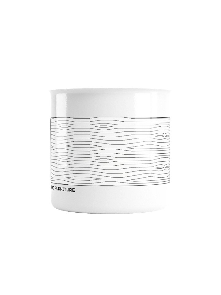 Retro Enamel Mug – Wood Hatch Edition product image (2)