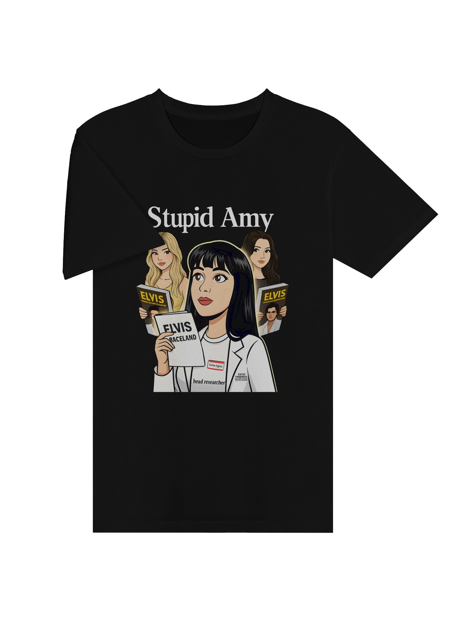 Stupid Amy Stage Unisex Tee-Black product image (3)