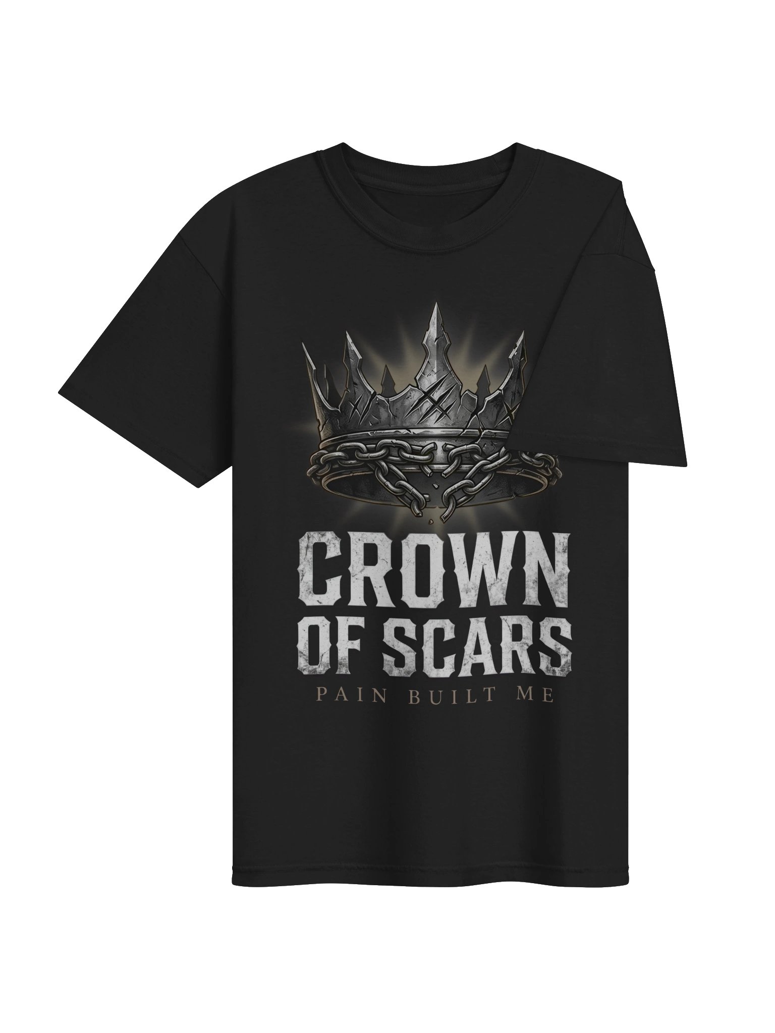 Crown of Scars Tee — Pain Built Me product image (3)