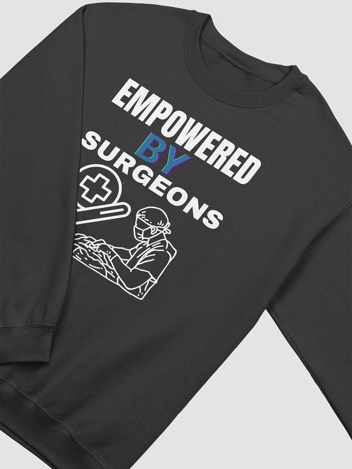 Surgeons' empowerment, Stylish Medical-themed Crewneck Sweatshirt product image (14)
