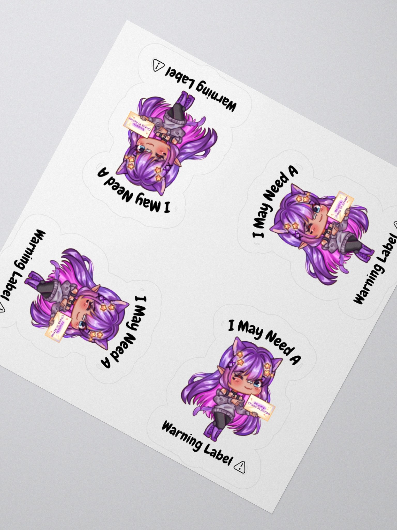 Typically Warned Sticker Set product image (8)