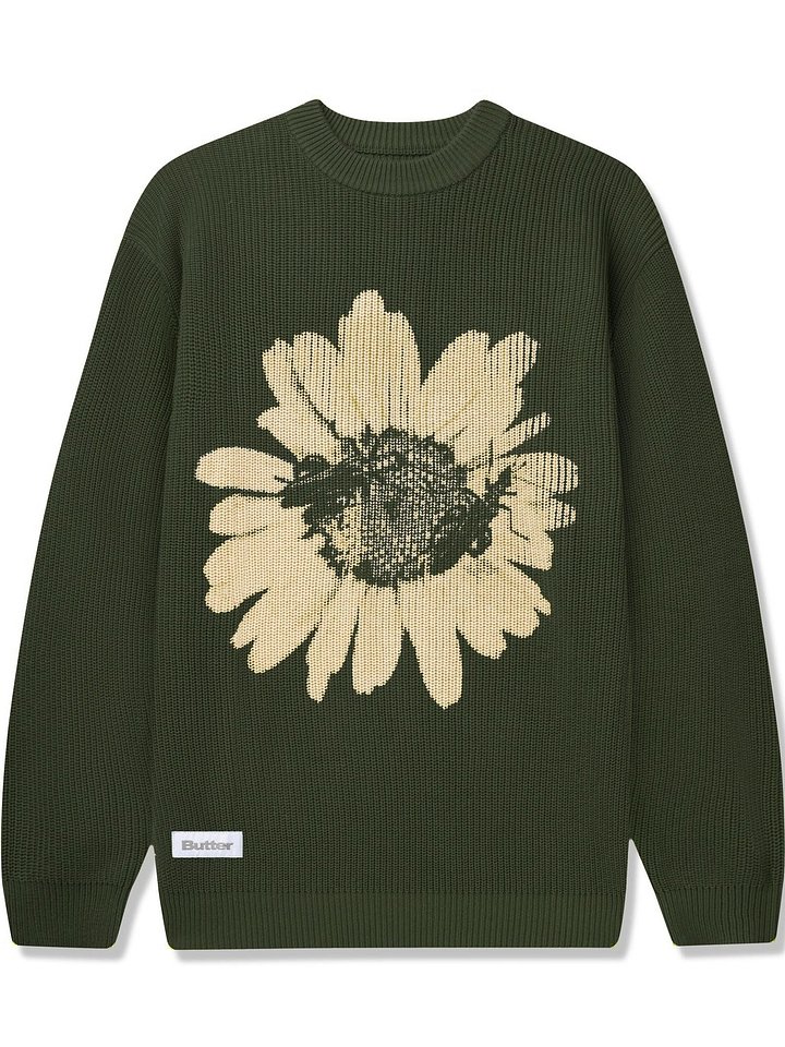Sunflower Knit Sweater, Army product image (1)