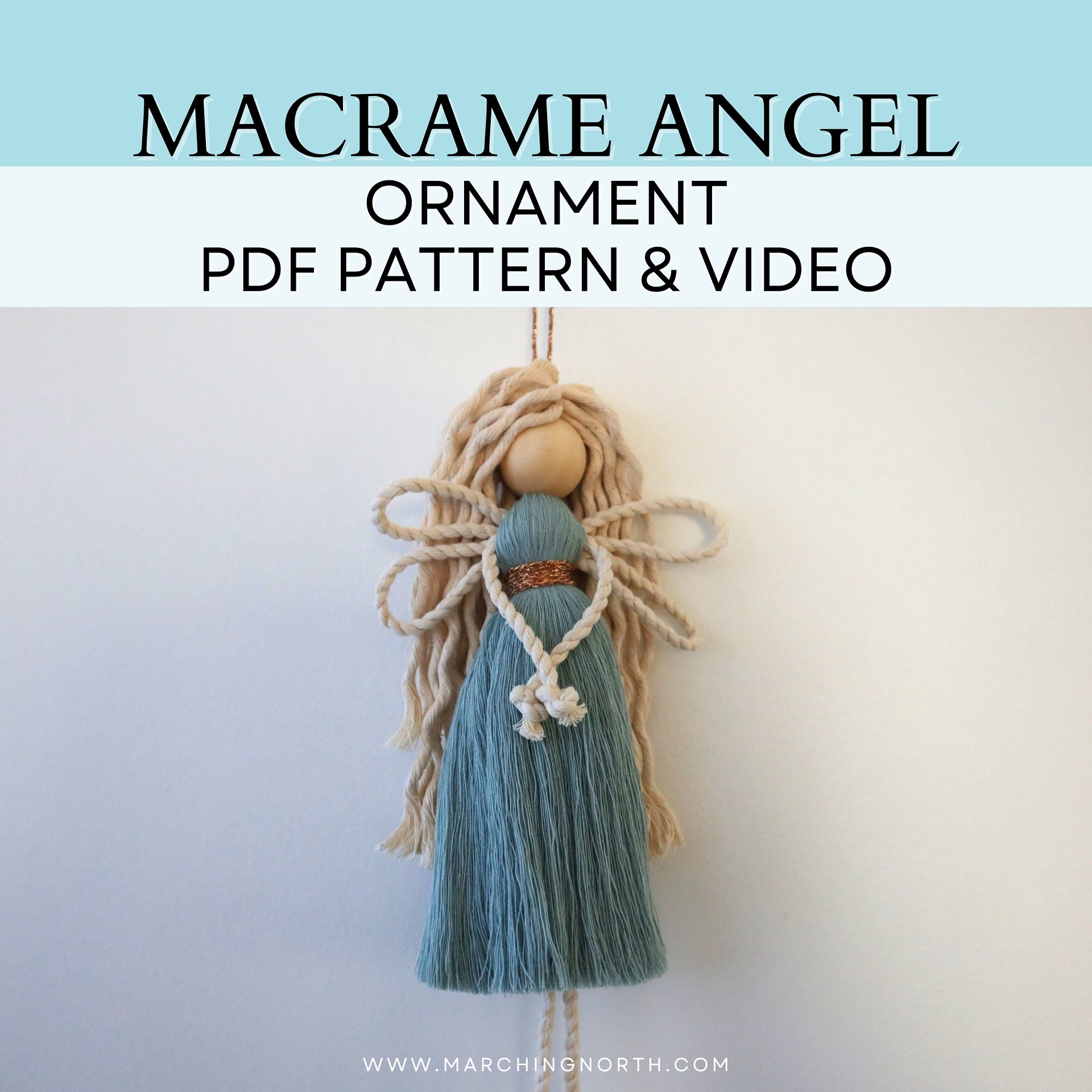 15 Macrame Christmas Ornaments BUNDLE (Digital PDF Patterns) product image (4)