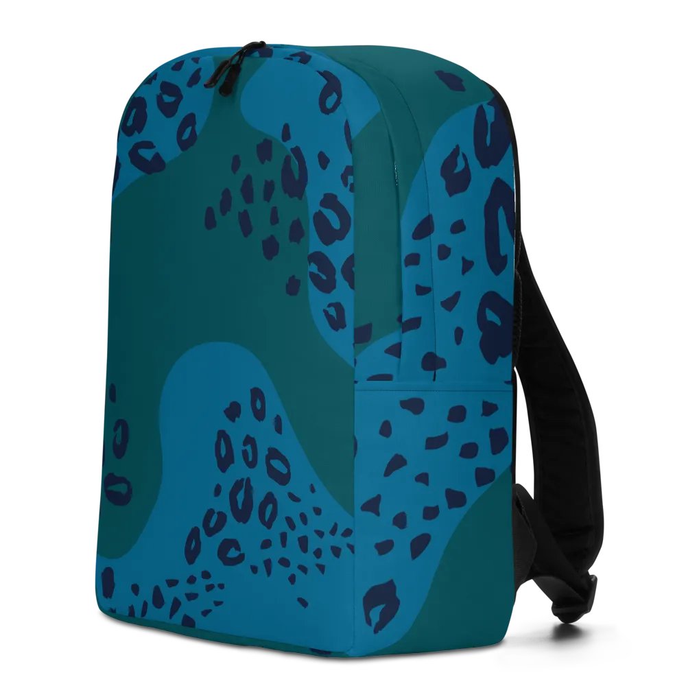 Teal Camo Dreams All-Over Backpack product image (2)