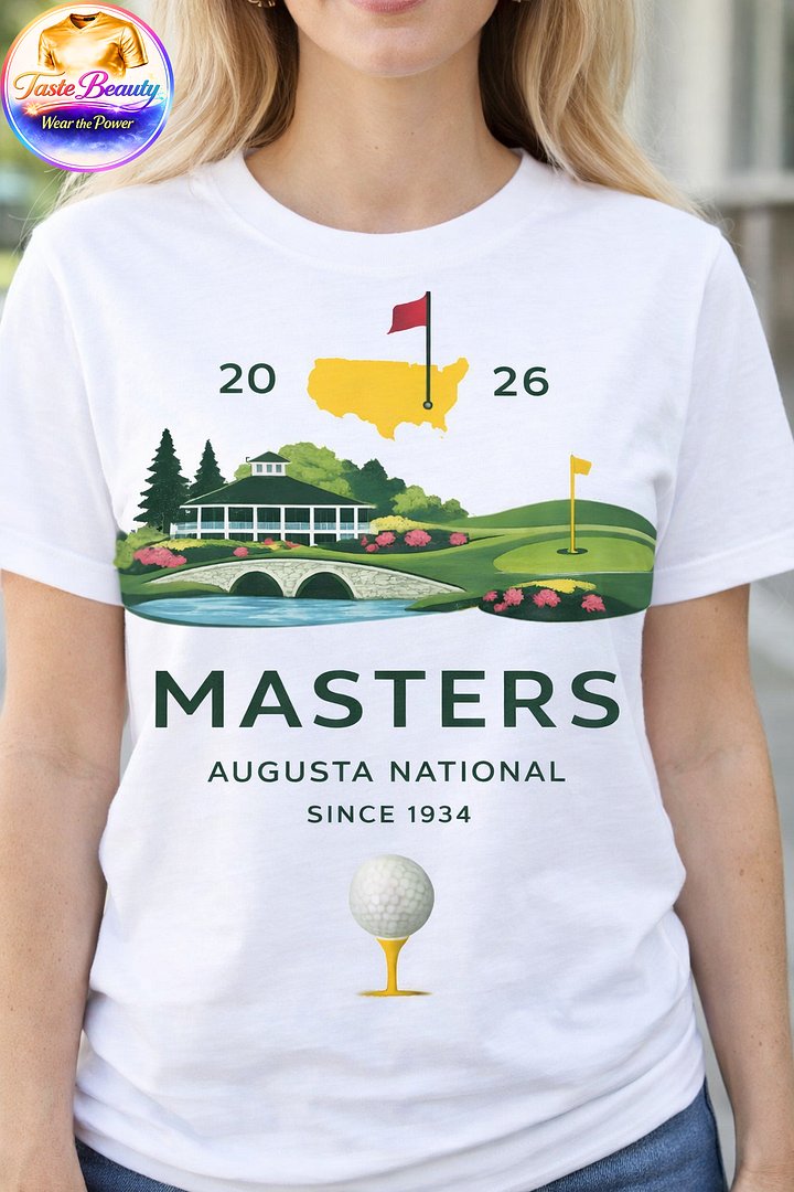 Vintage Masters 2026 Golf Tournament Augusta Souvenir T-Shirt product image (1)