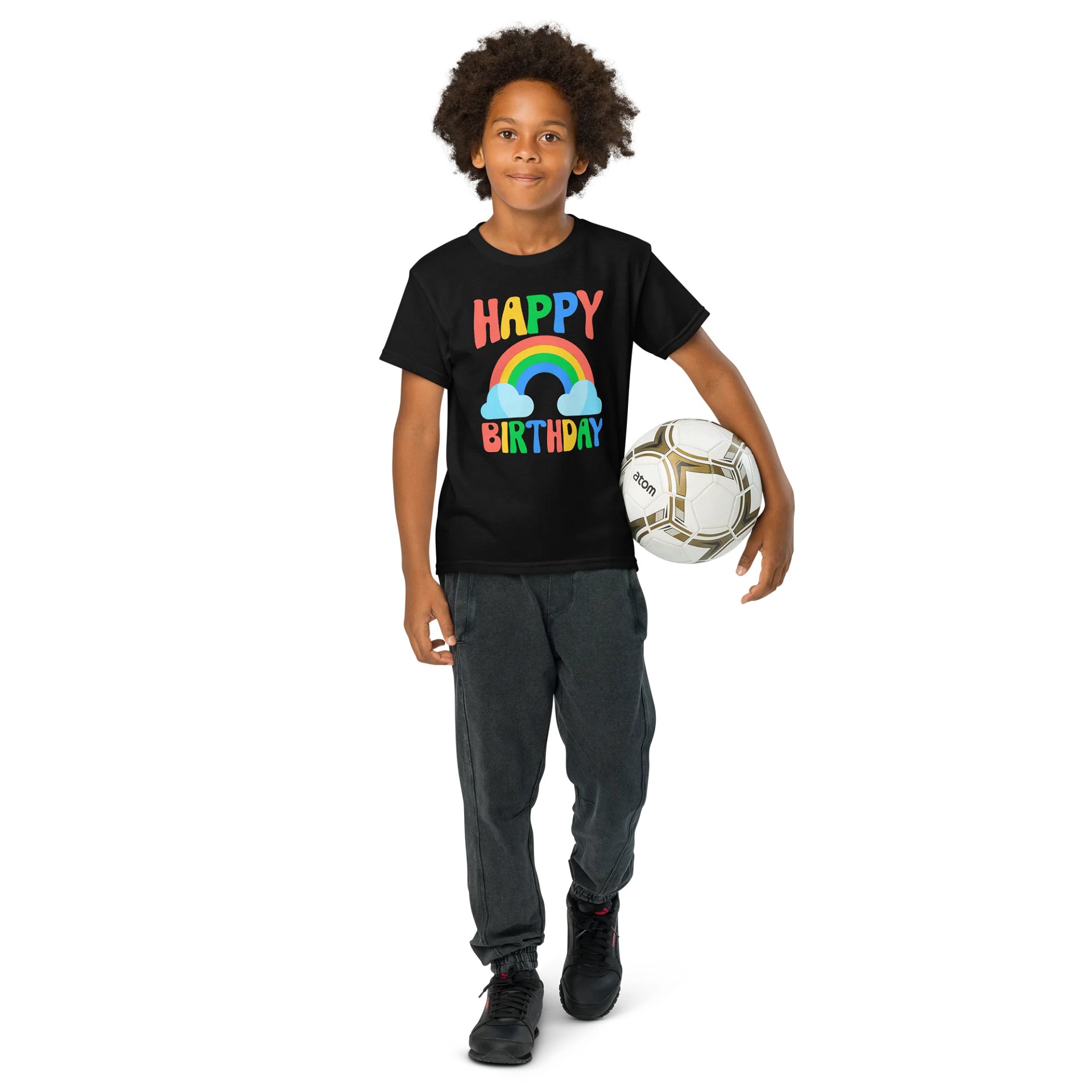Happy Birthday (Rainbow) T-Shirt For Kids product image (8)