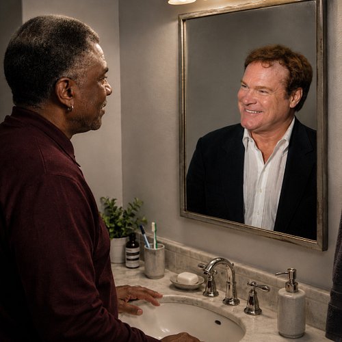 What Keith David sees when he looks into the mirror.