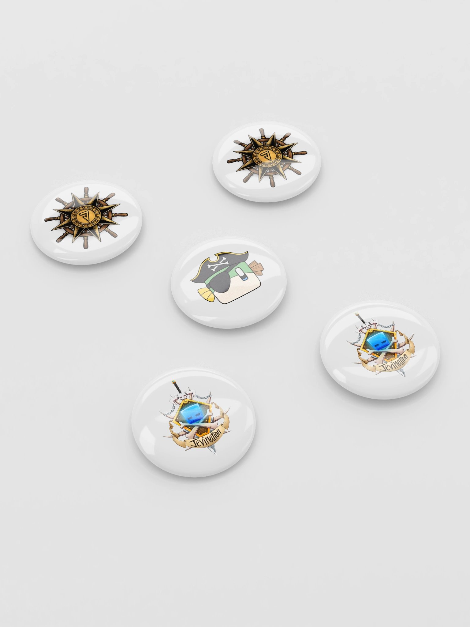 Pirate Jev's Pin Set! product image (3)