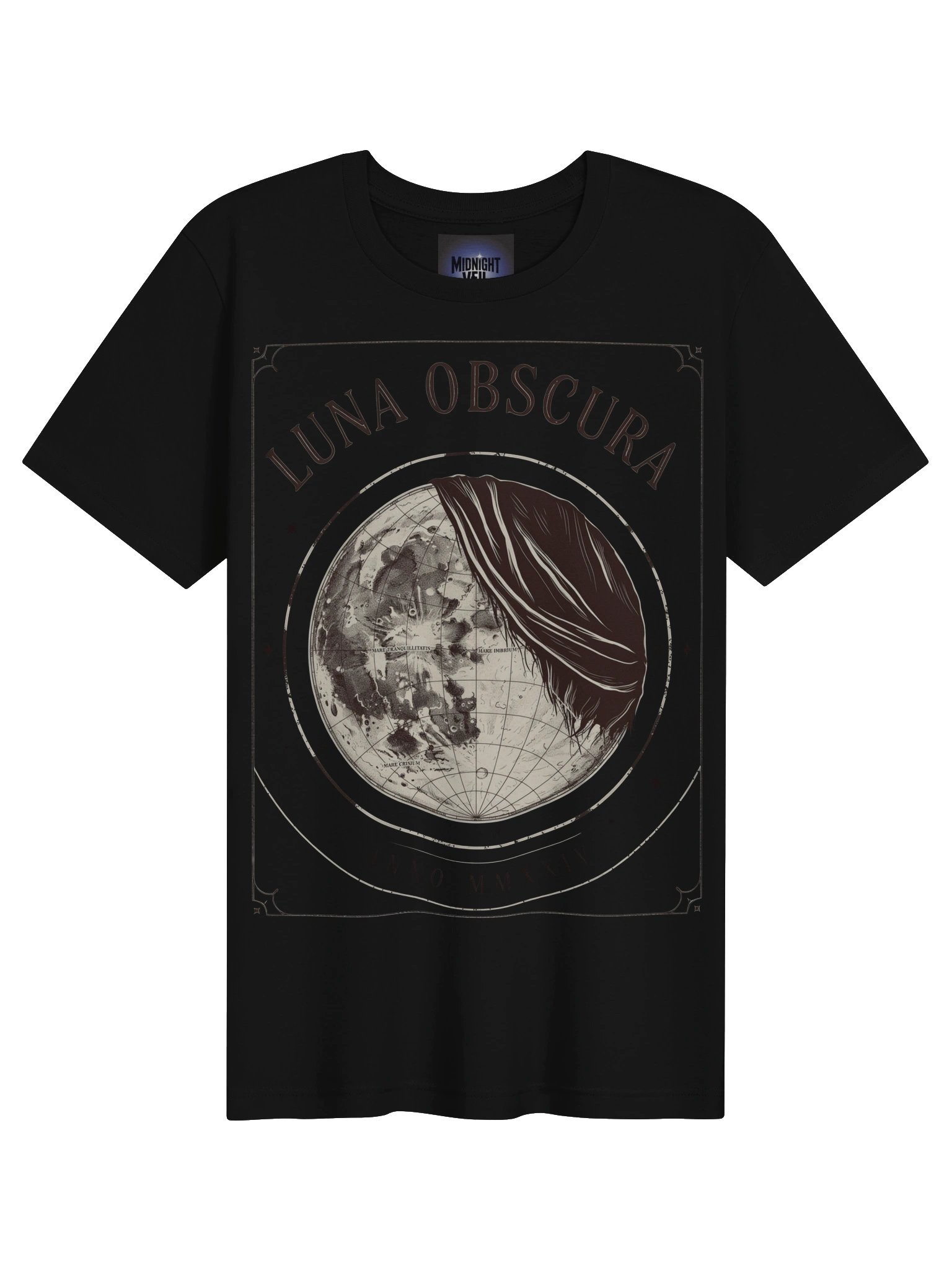 Luna Obscura Moon Veil T-Shirt product image (5)