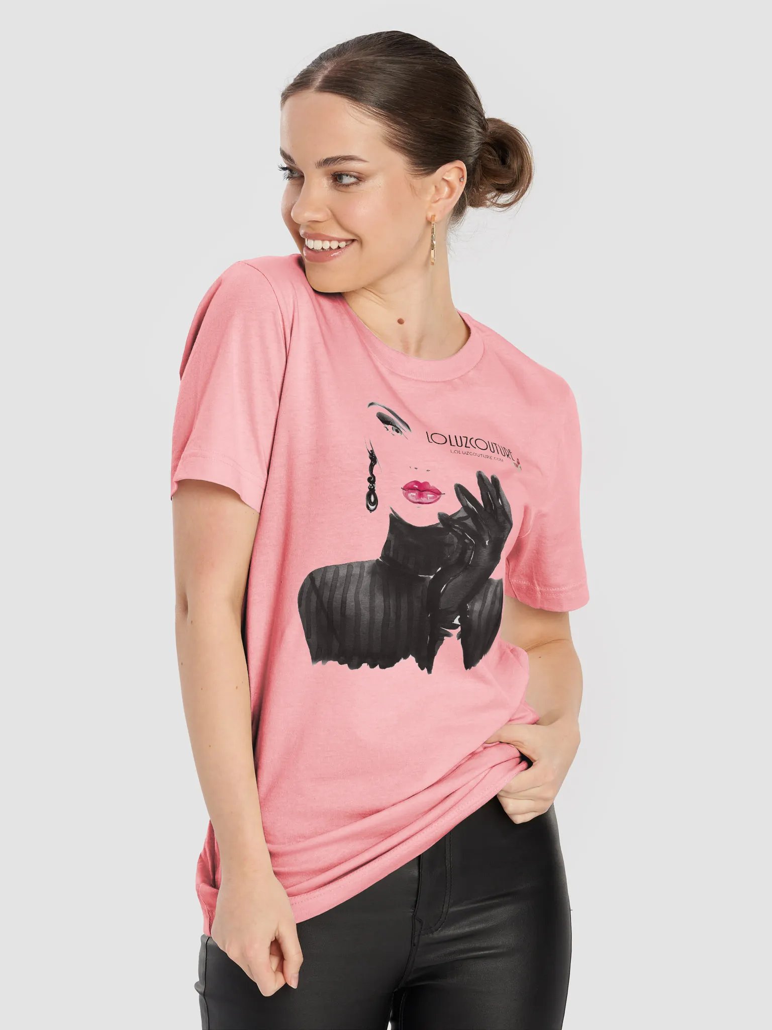 LoluzCouture Glam Portrait T-Shirt product image (11)