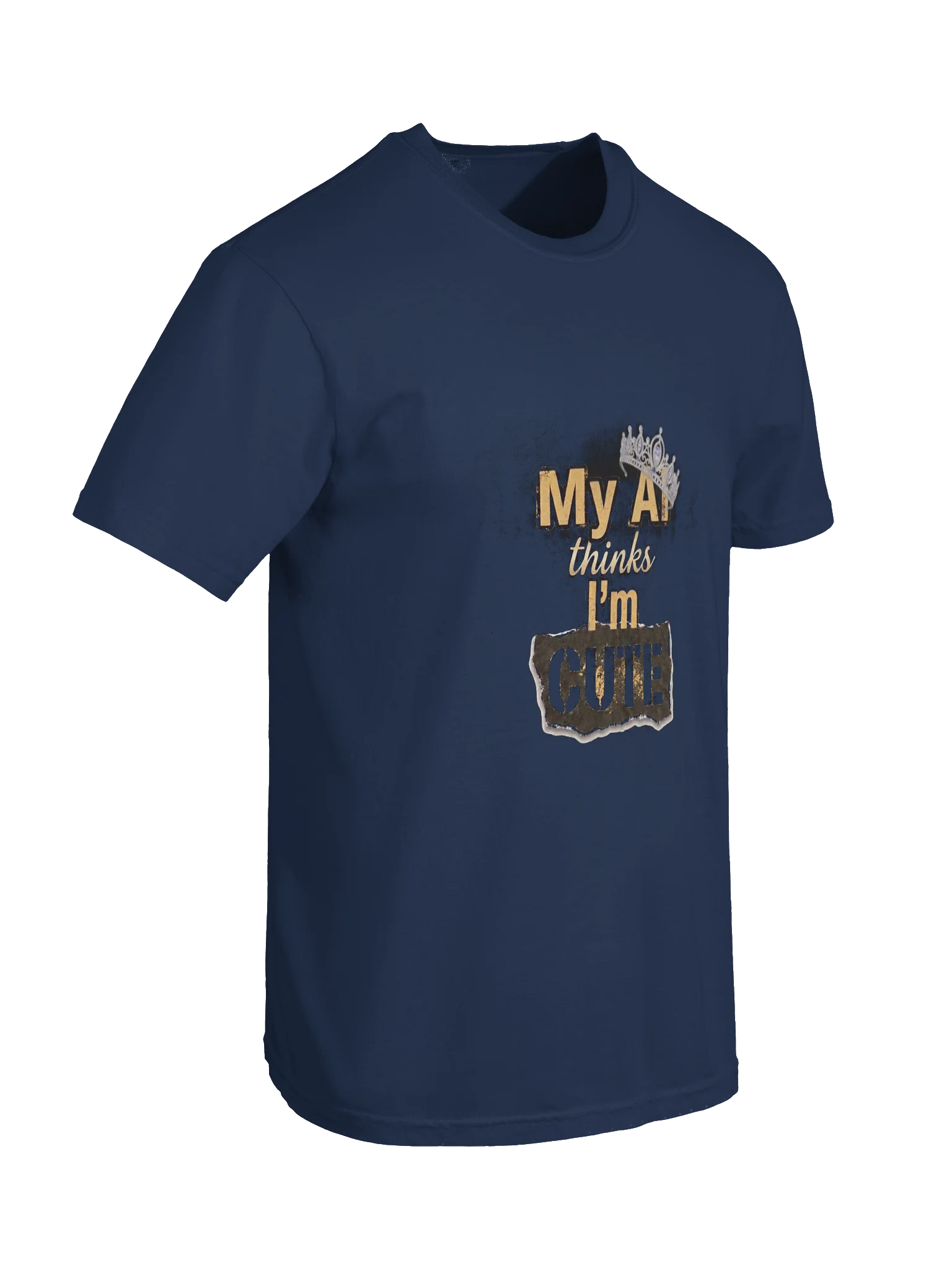 My AI Thinks I'm Cute" T-Shirt – Relatable Everyday AI Humor Tee product image (61)