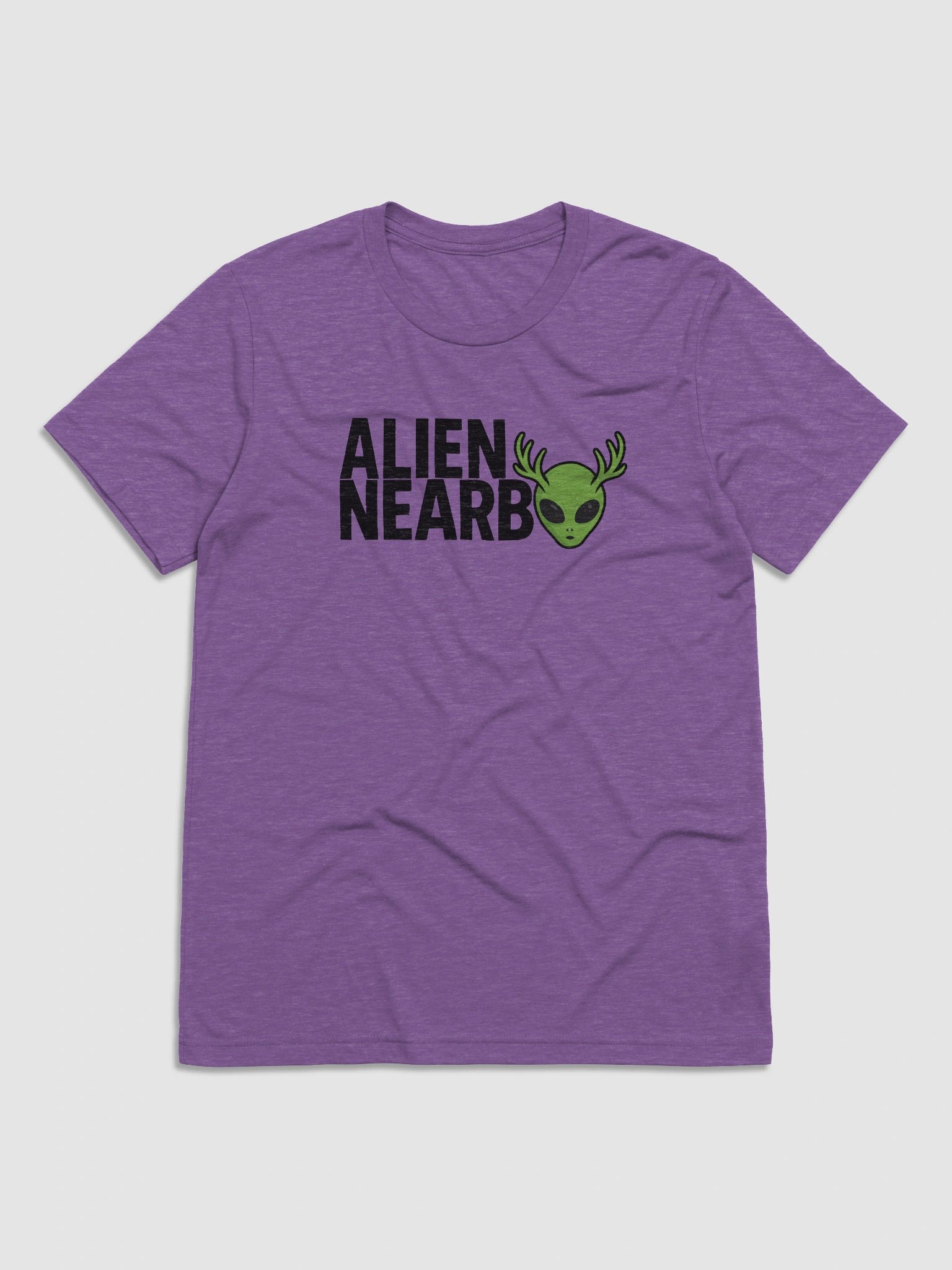 "Alien Nearby" Men's Premium Triblend T-Shirt product image (1)