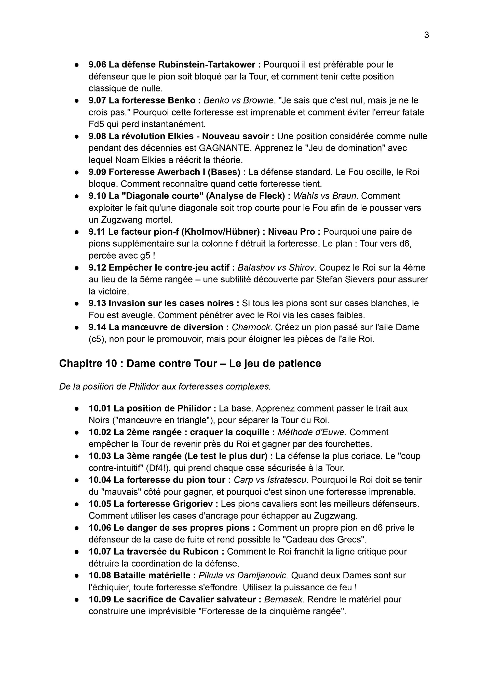 L'Art de la Finale Partie 3: Maîtrisez le combat Dame contre Tour et Pièces Mineures product image (4)