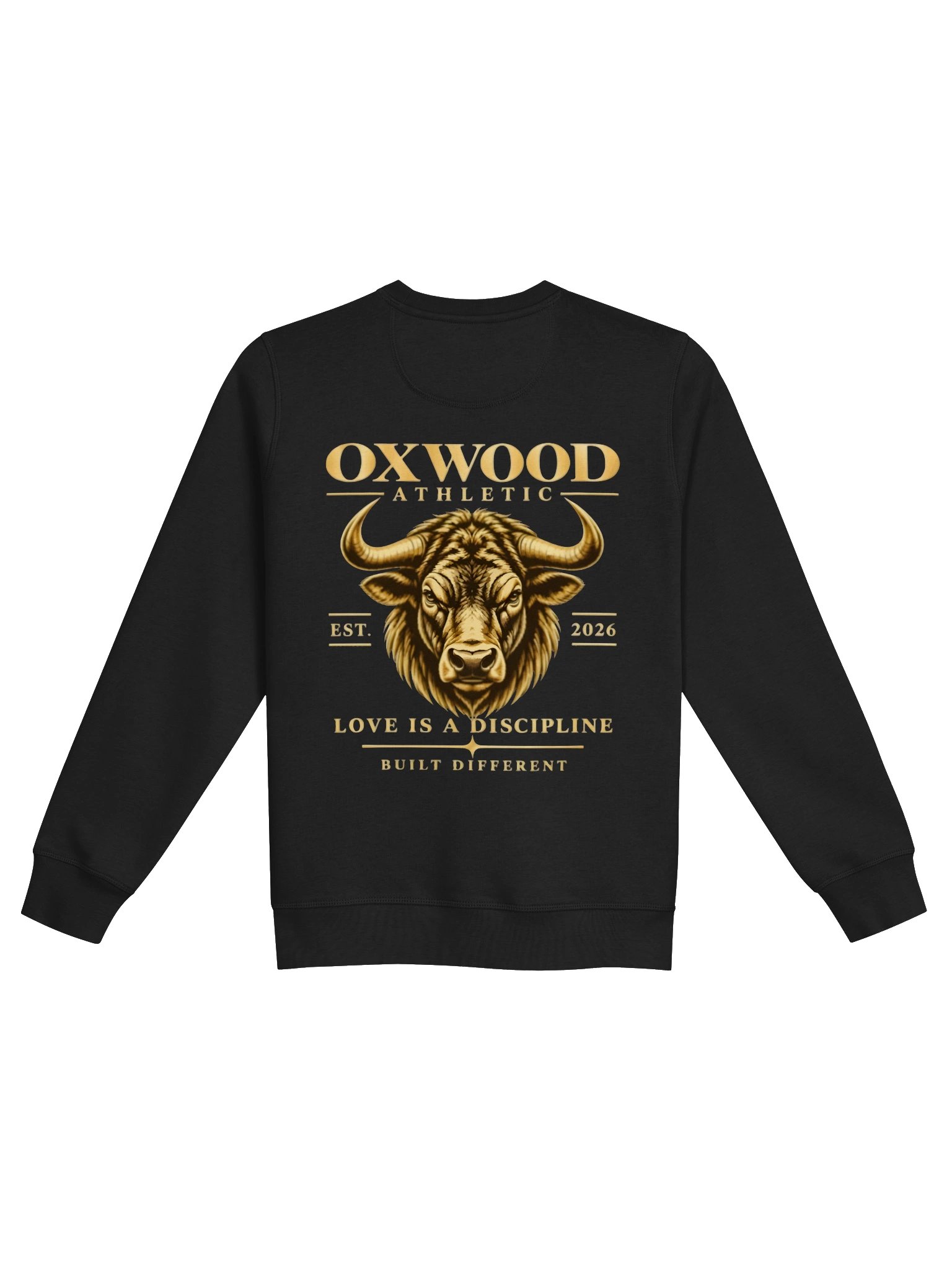 OXWOOD ATHLETIC — DISCIPLINE FLEECE CREWNECK product image (6)