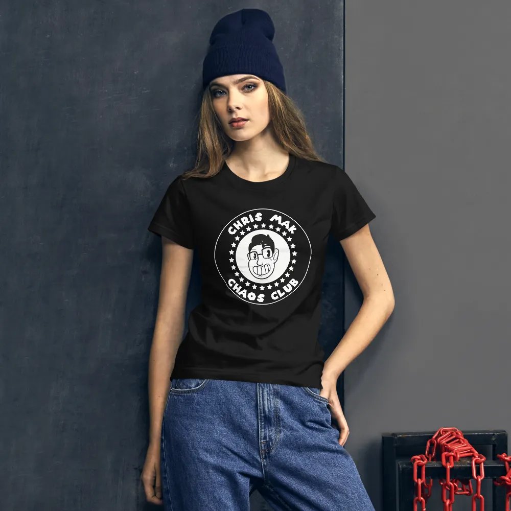 WOMEN'S FIT CHAOS CLUB SHIRT (DARK) product image (3)