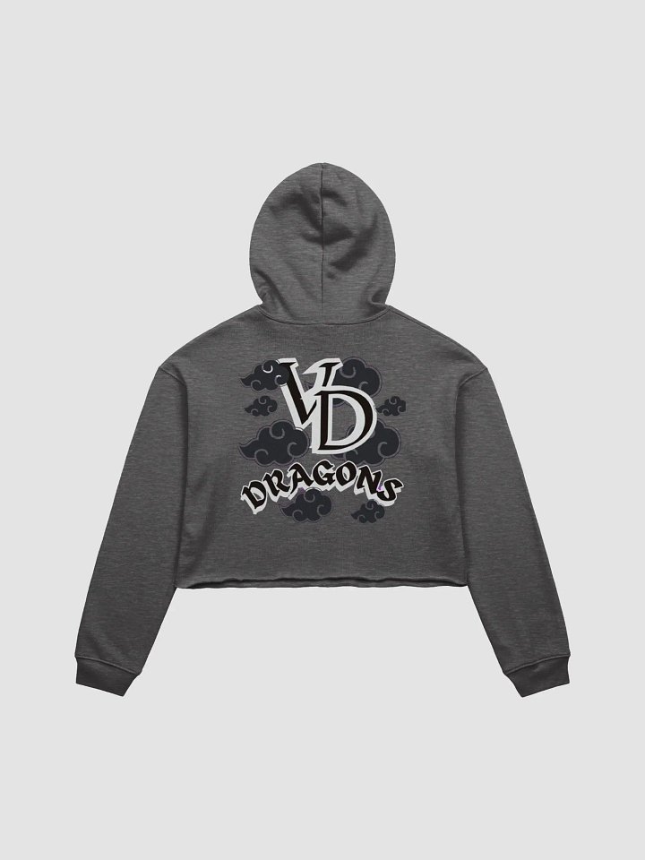 THE BLACK SHADOW RAIN CLOUD crop top hoodie product image (10)