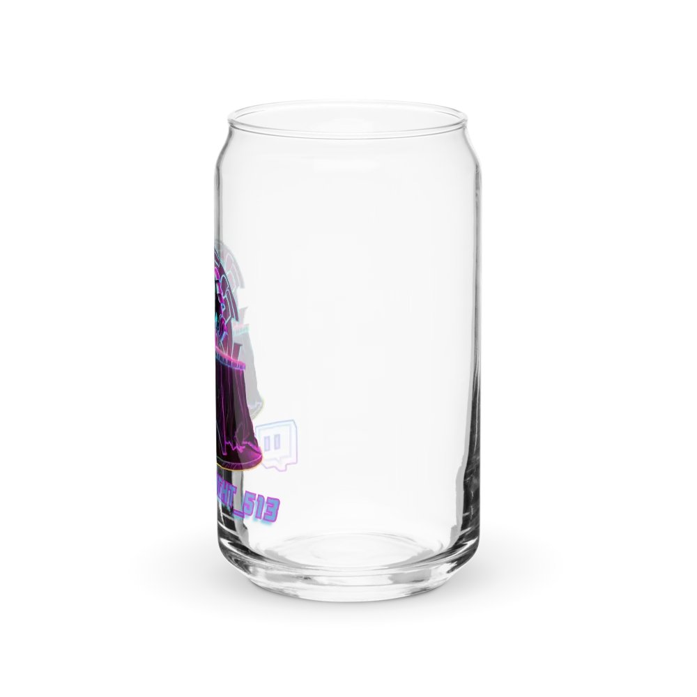Blackknight_513 Can Shaped Glass Cup w/optional Lid & straw. product image (39)