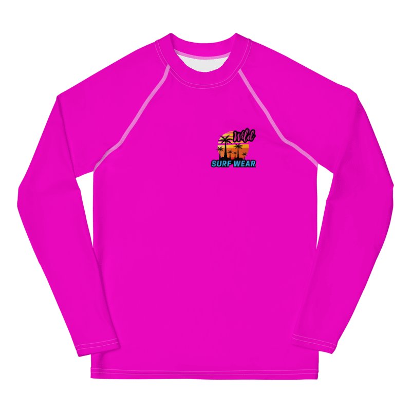 Wild Pink Neon Youth Rashguard product image (6)