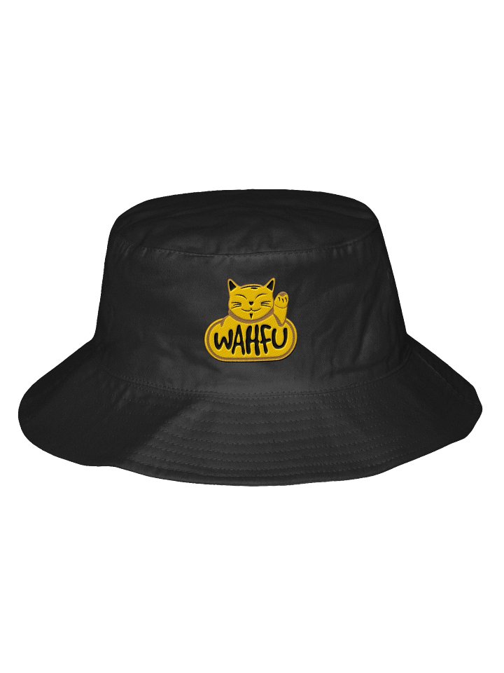 WAHFU Embroidered cat bucket hat product image (1)