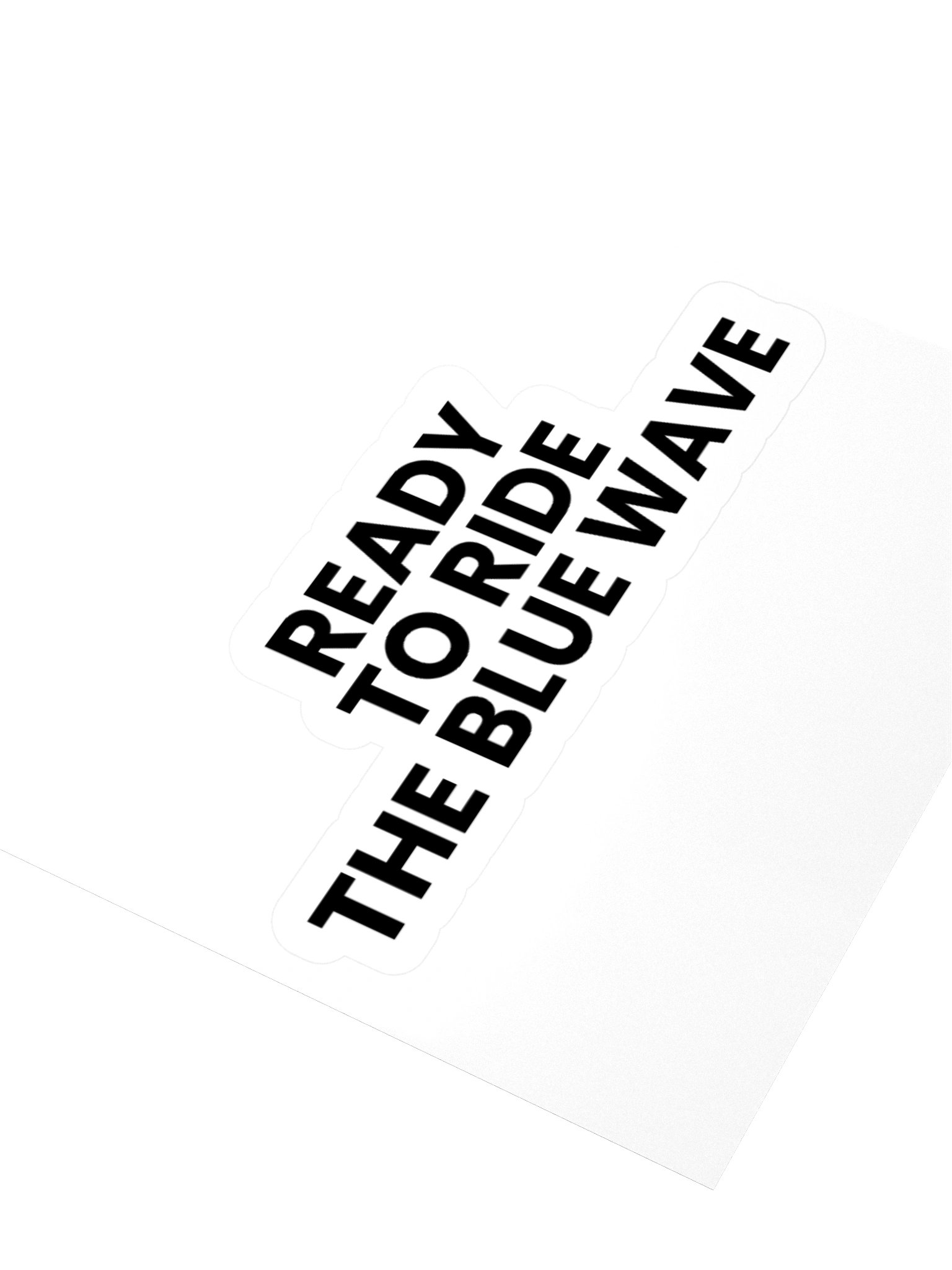 Blue Wave Stickers Choice of Three Sizes product image (8)