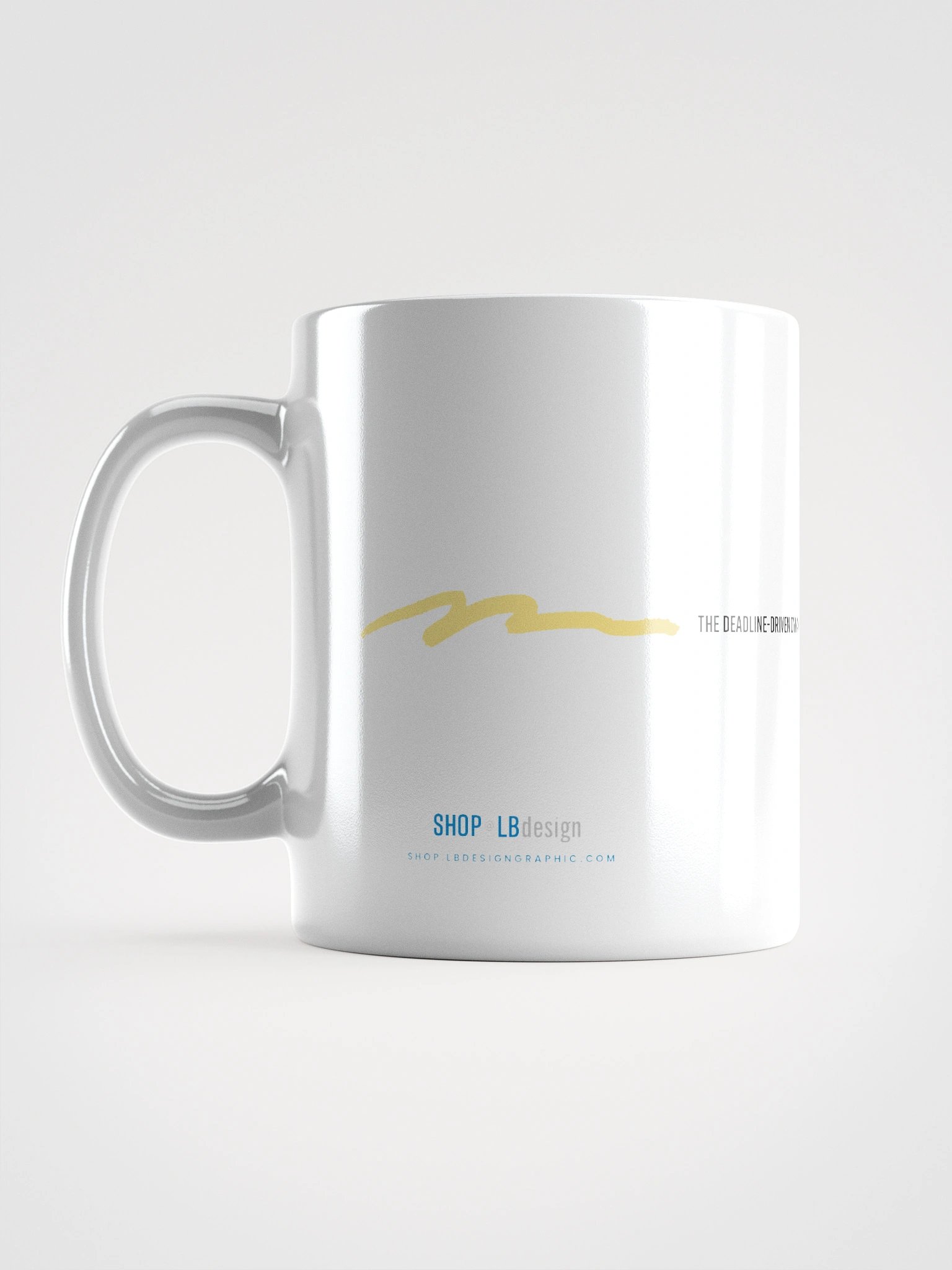 Powered by Deadlines Mug - 11oz product image (2)