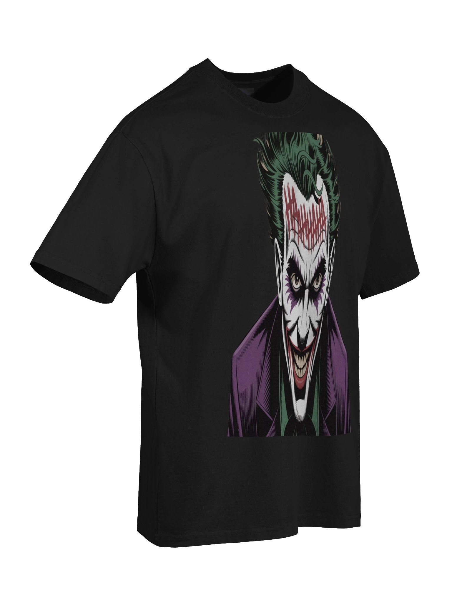 Joker 'HAHAHA' Eternal Laugh Oversized Faded T-Shirt product image (8)
