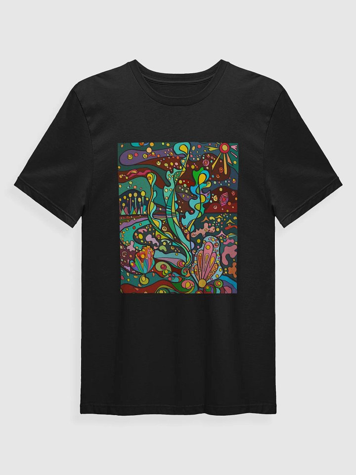 Psychedelic Swirl Unisex T-Shirt - Resort Night product image (1)