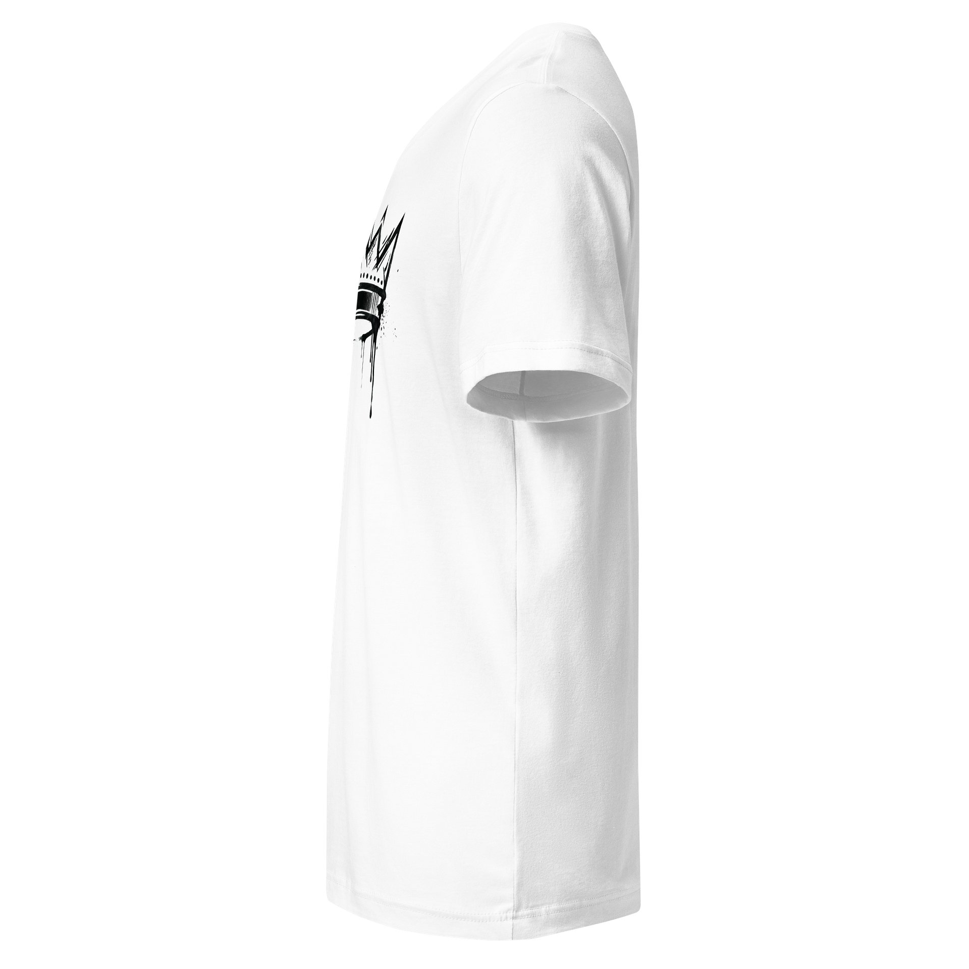 ONE KING True Crown V-Neck Tee black print product image (7)