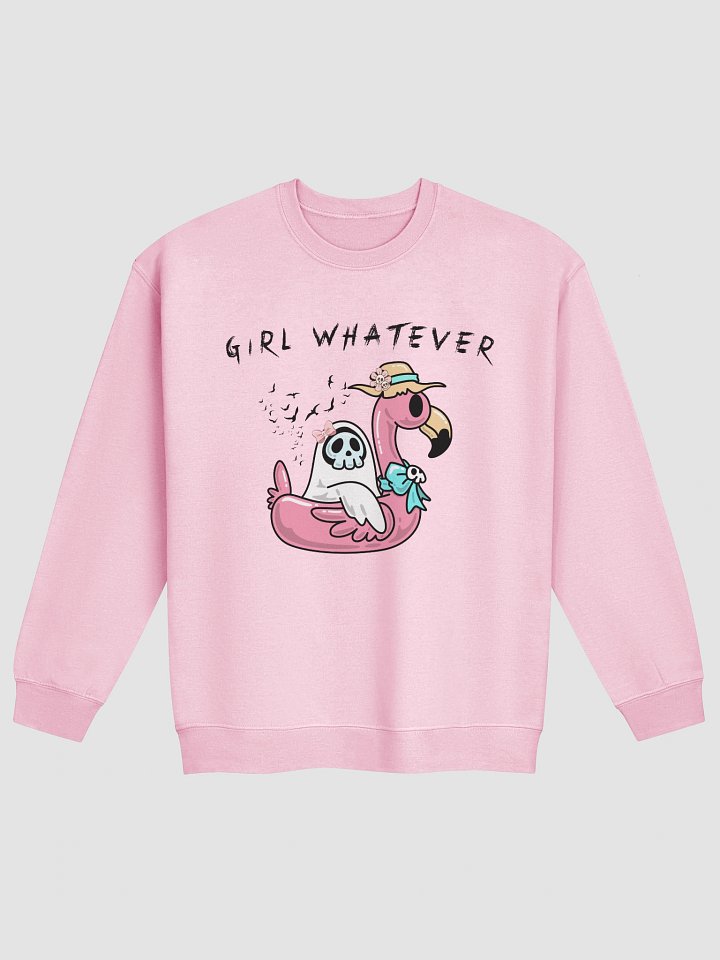 Ghosty girl whatever Crewneck product image (1)