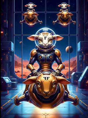 Annie Fannie the Cybernetic Lamby: Music Video 3 #lamb #cartoon #animation #scifi #musicvideo 