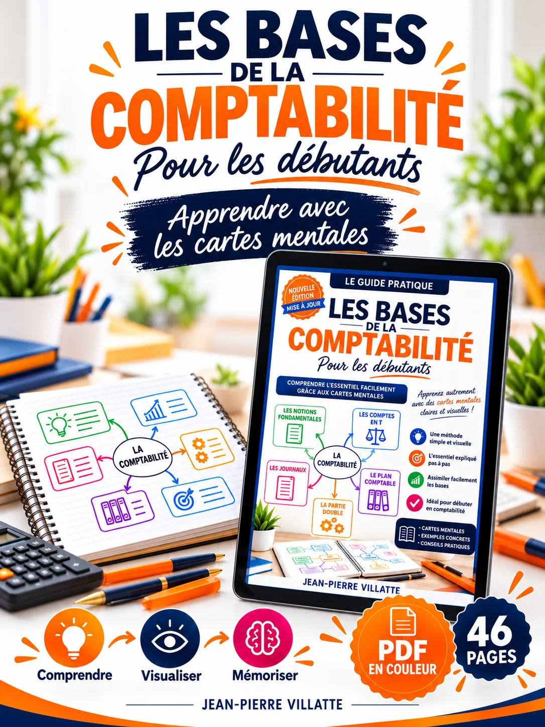Les bases de la comptabilité - Guide pratique PDF couleur product image (1)