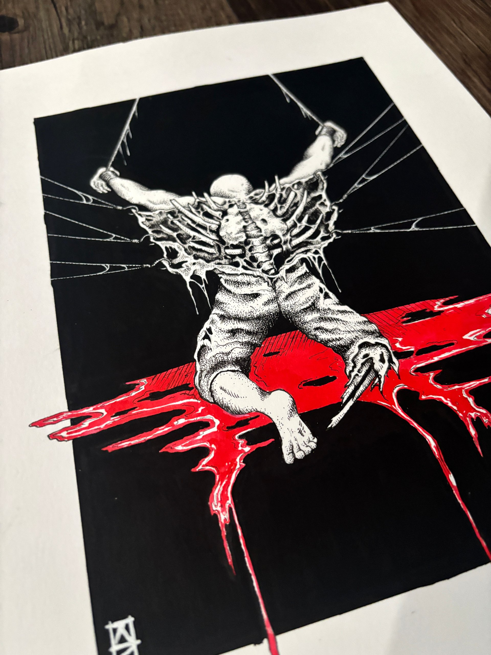 Blood Eagle Original Artwork product image (3)