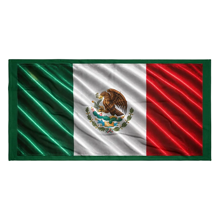 Mexico Flag Beach Towel product image (2)
