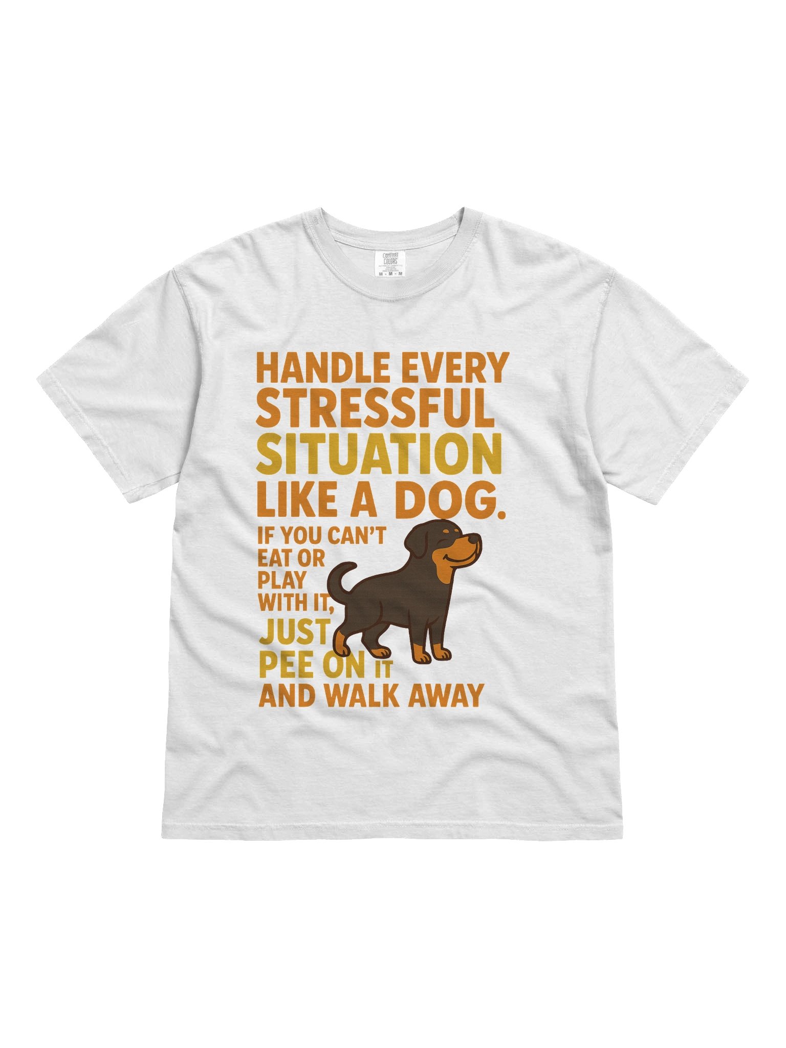 Rottweiler Pawsitive Attitude Tee product image (8)