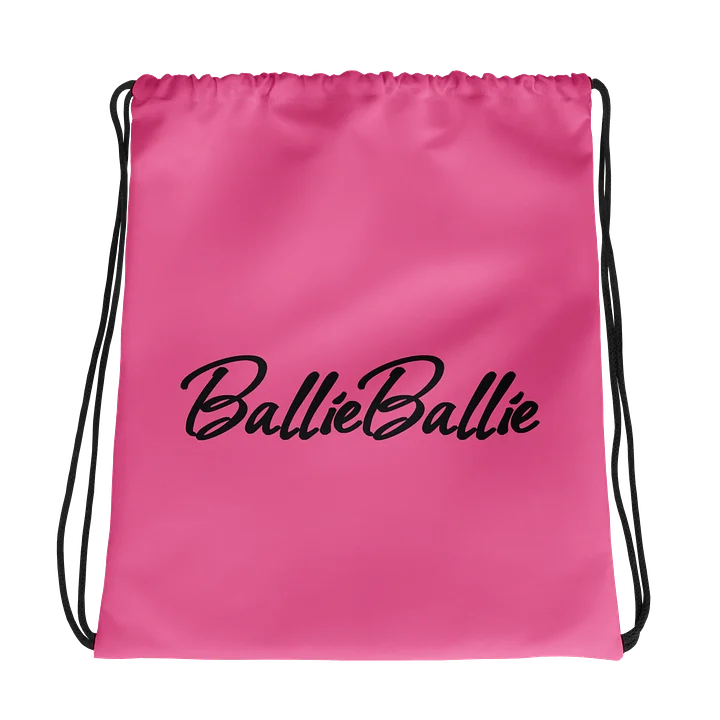Tas met trekkoord Brilliant Rose product image (1)
