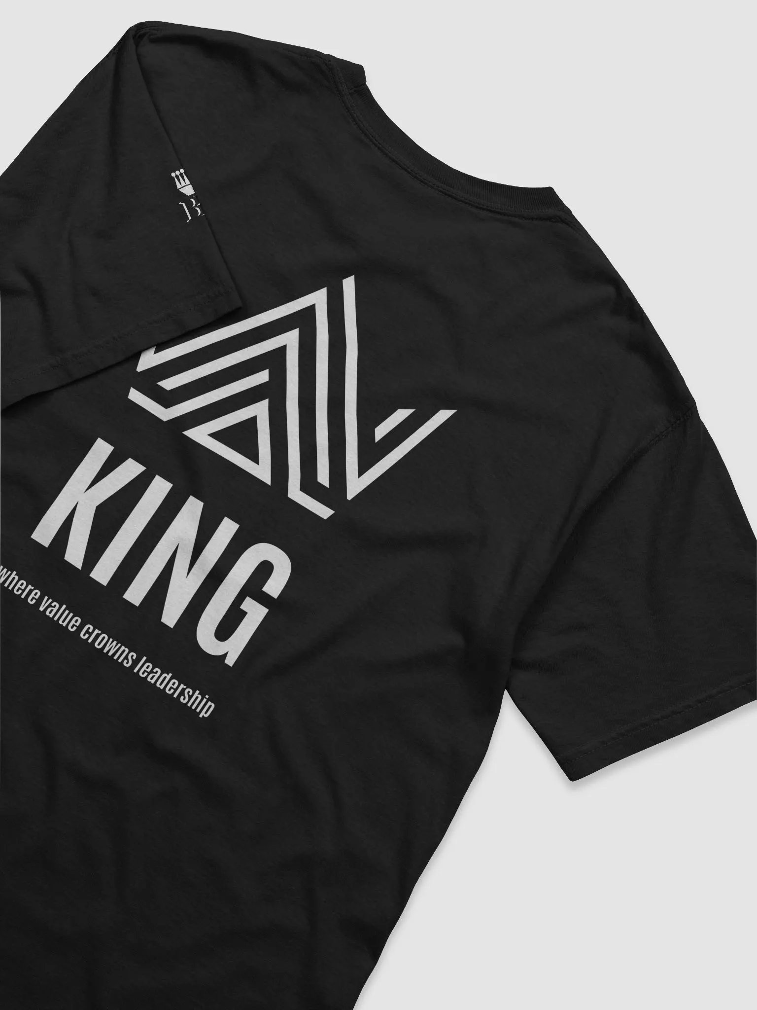 King: where value crowns leadership Relaxed T-shirt product image (4)